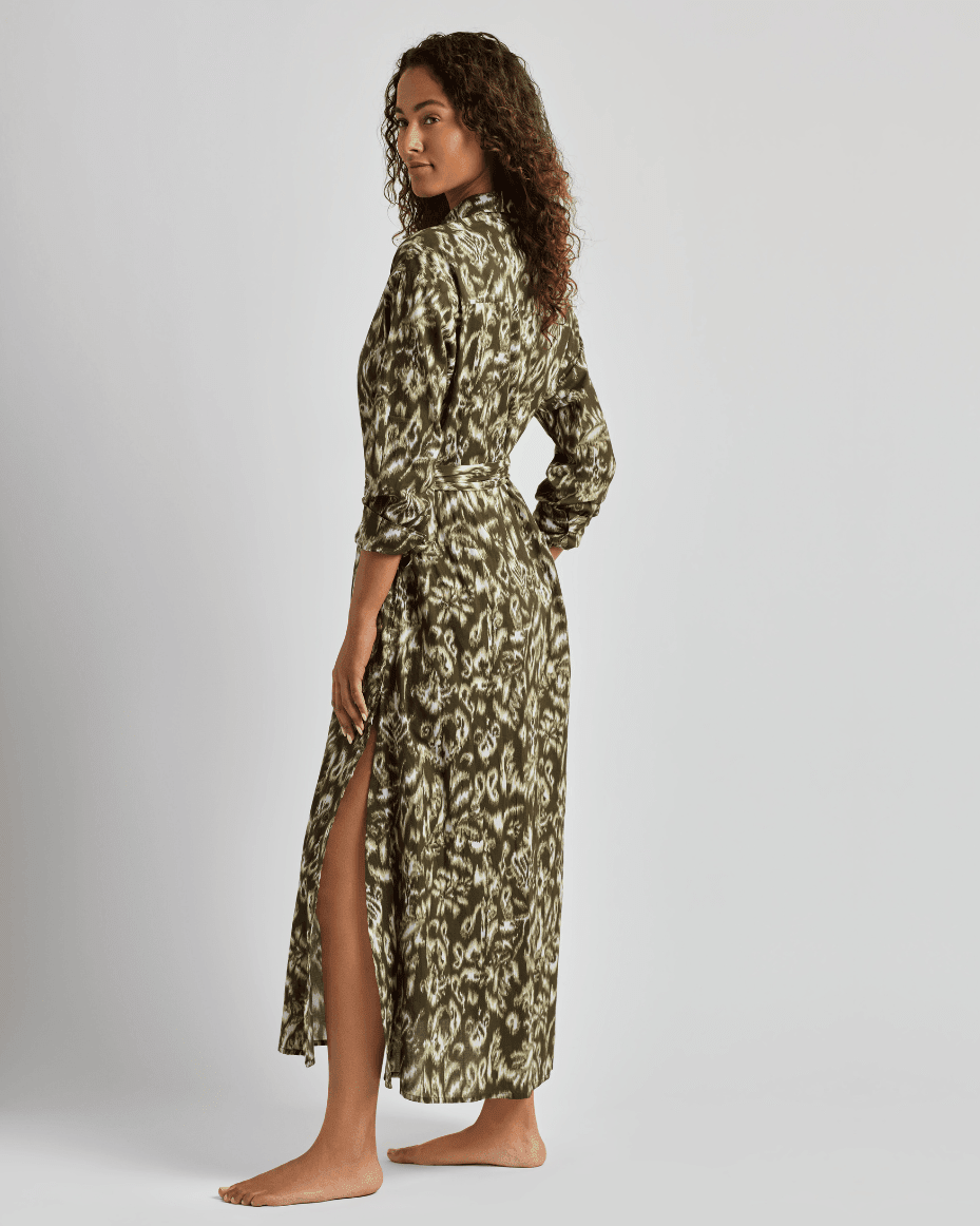 Ralph Lauren Midi Shirt Dress Cover Up - RALPH LAUREN - Luxe Leopard