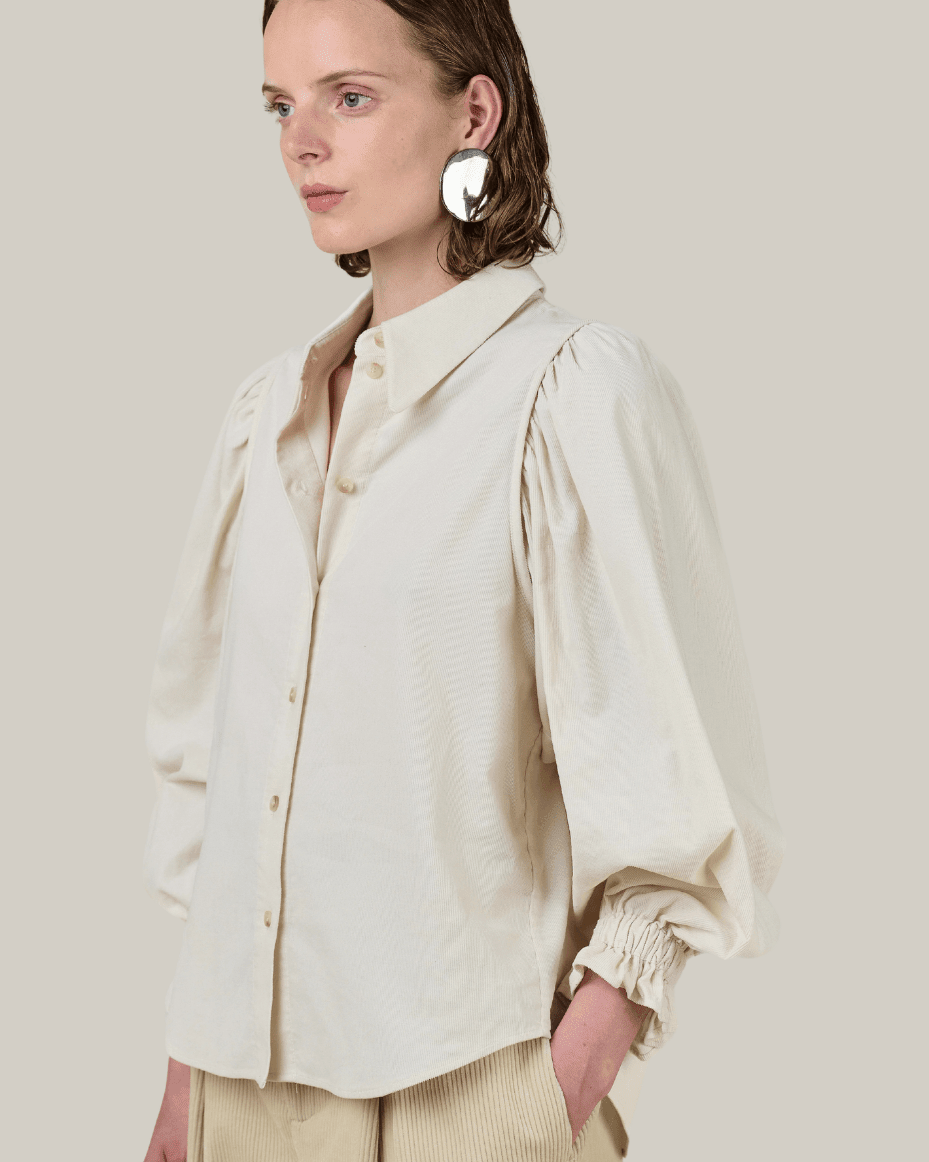 Vivere Josie Full Sleeve Needlecord Shirt