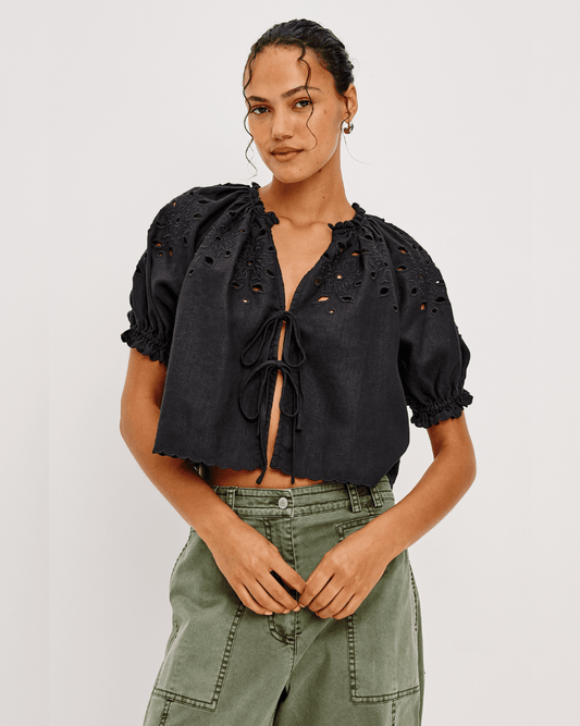 Rails Lizbeth Top - RAILS - Luxe Leopard