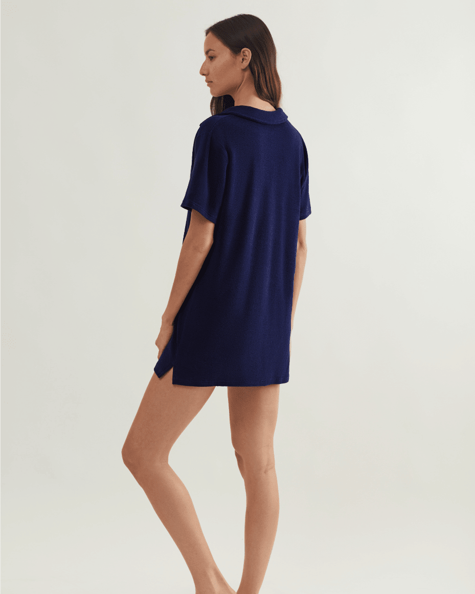 Polo Ralph Lauren Collar Dress Cover Up - POLO RALPH LAUREN - Luxe Leopard