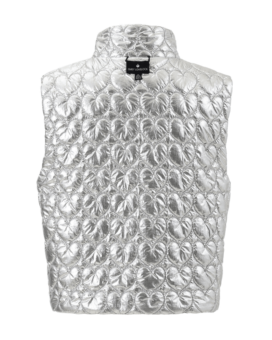 Emily Lovelock Ava Metallic Reversible Gillet - EMILY LOVELOCK - Luxe Leopard