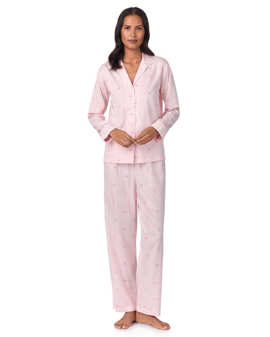 Ralph Lauren Notch Collar Pj Set