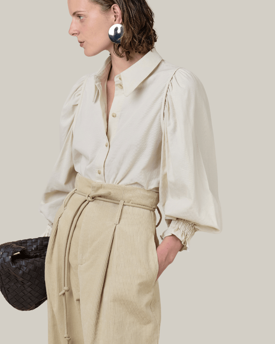Vivere Josie Full Sleeve Needlecord Shirt