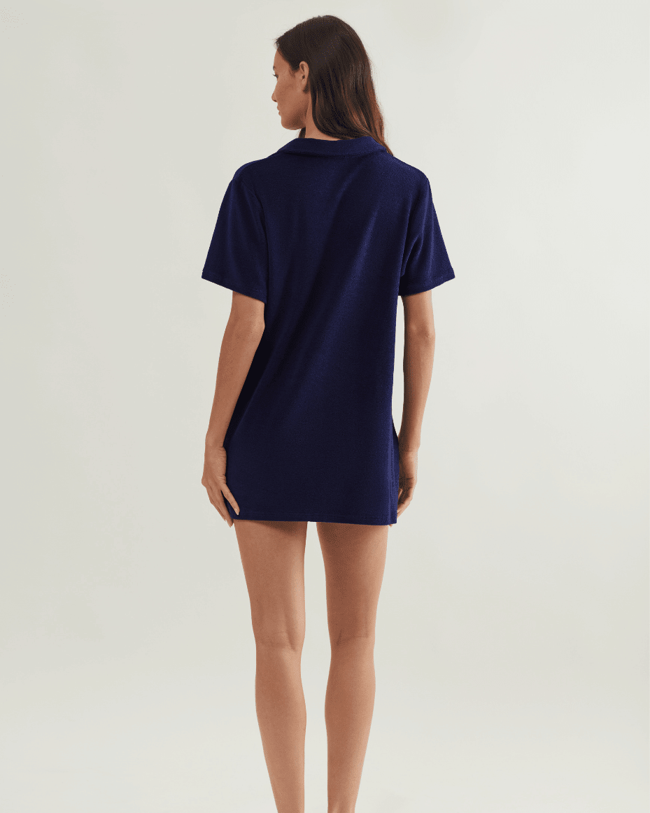 Polo Ralph Lauren Collar Dress Cover Up - POLO RALPH LAUREN - Luxe Leopard