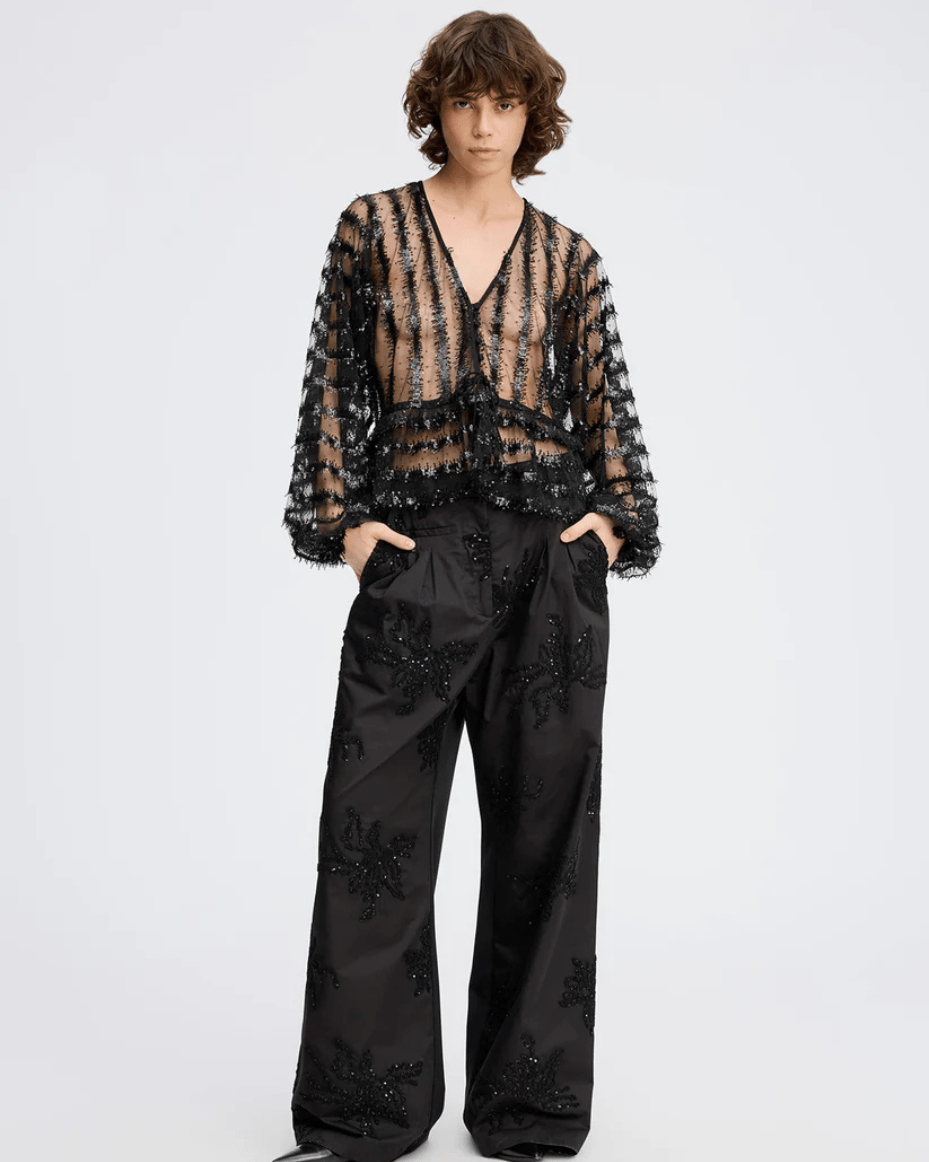 Munthe Remona Top - MUNTHE - Luxe Leopard