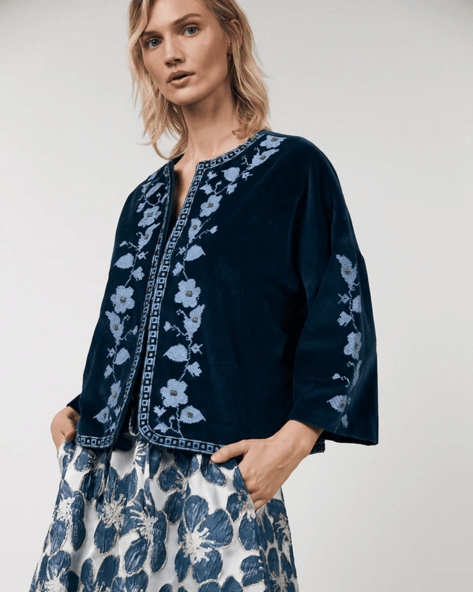 Lollys Laundry Amby Jacket - LOLLYS LAUNDRY - Luxe Leopard