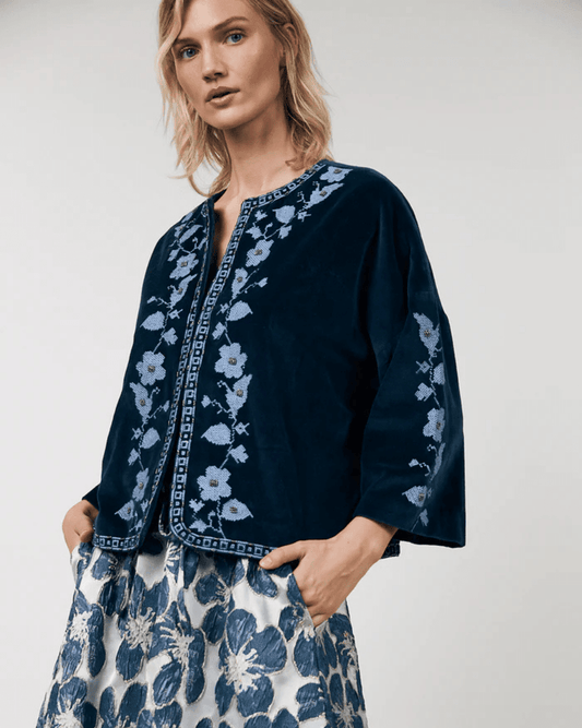 Lollys Laundry Amby Jacket - LOLLYS LAUNDRY - Luxe Leopard