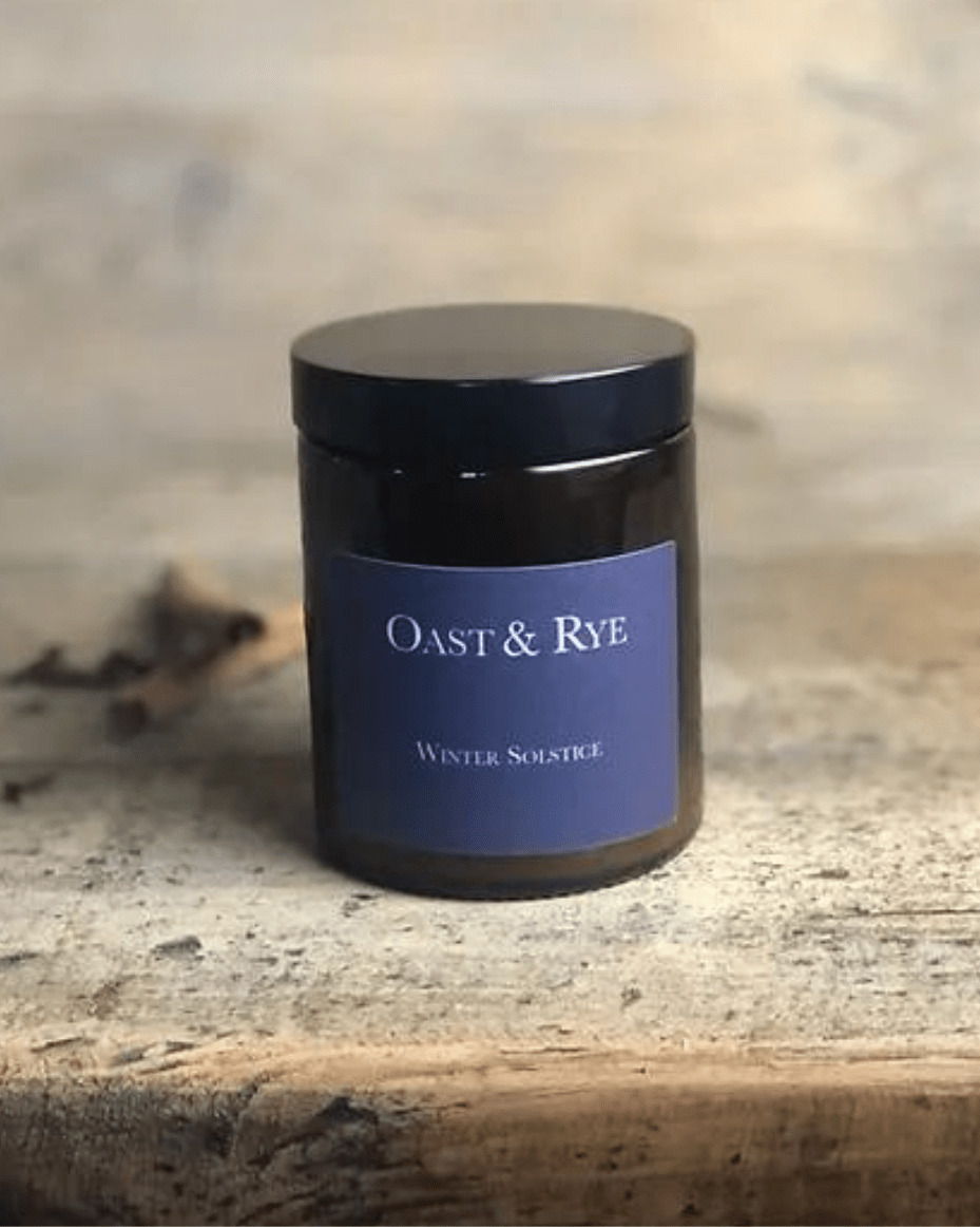 Oast & Rye Candle Winter Solstice - Luxe Leopard