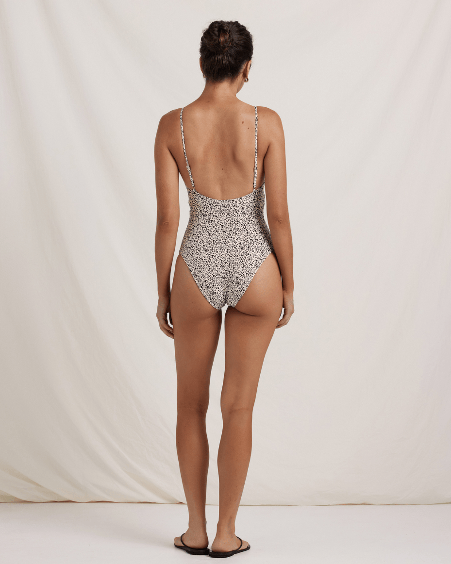Peony Poolside One Piece - PEONY - Luxe Leopard