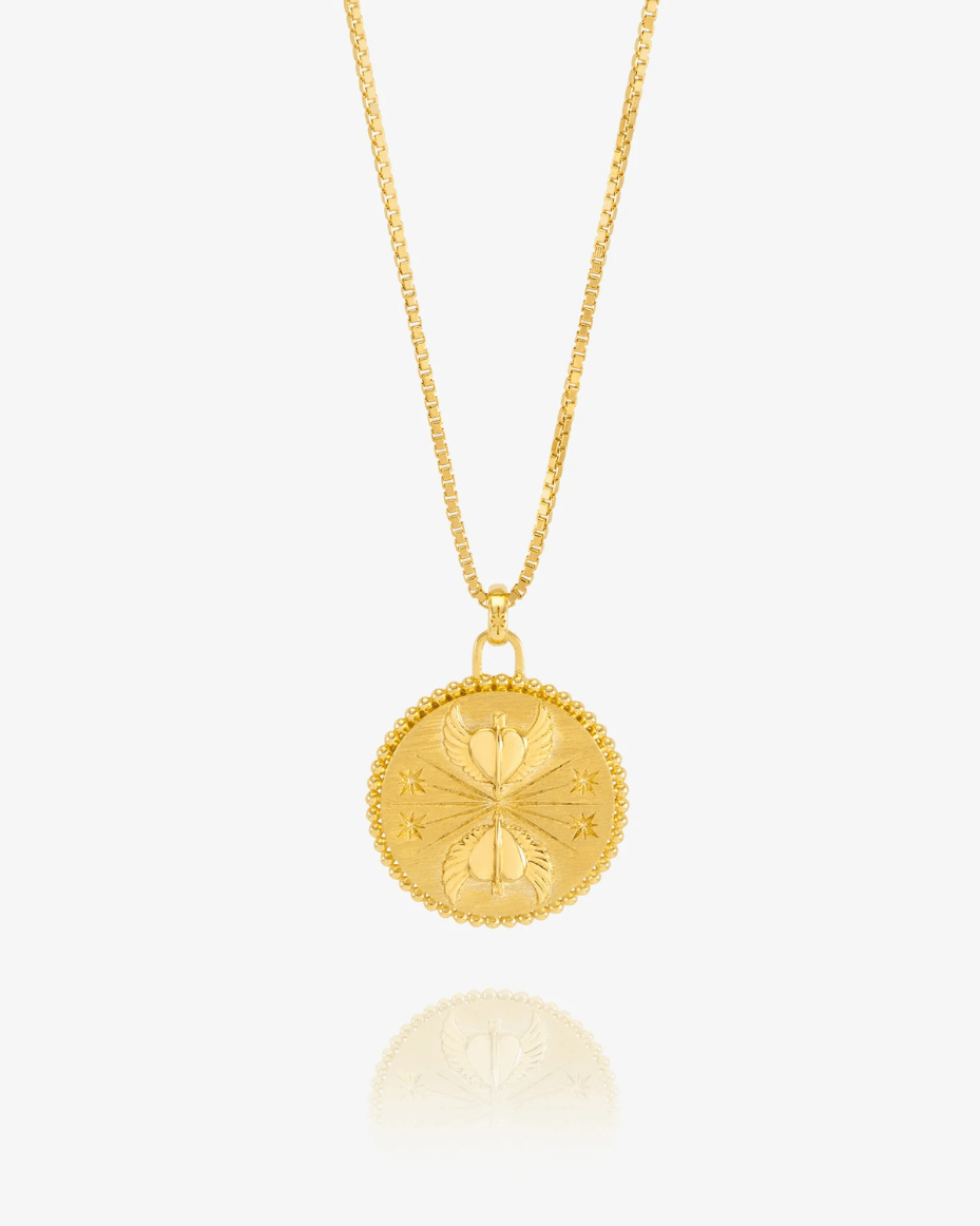 Rachel Jackson - Guardian Angel Token Of Love Necklace - RACHEL JACKSON - Luxe Leopard