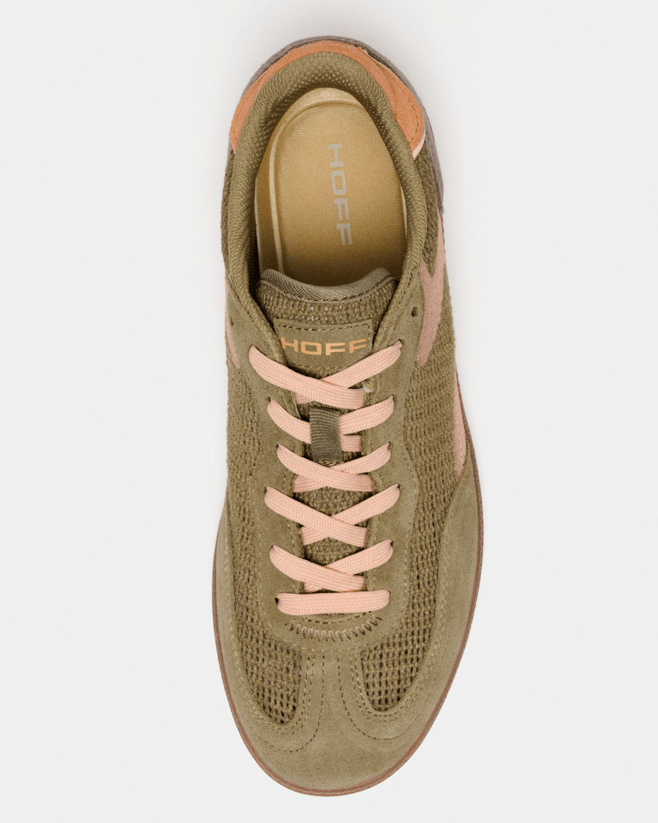 HOFF Park Crochet Sage Trainers - Luxe Leopard