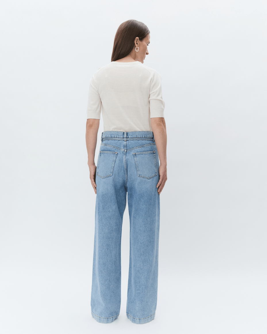 Day Birger Elijah Blue Soft Denim Jean - DAY BIRGER - Luxe Leopard