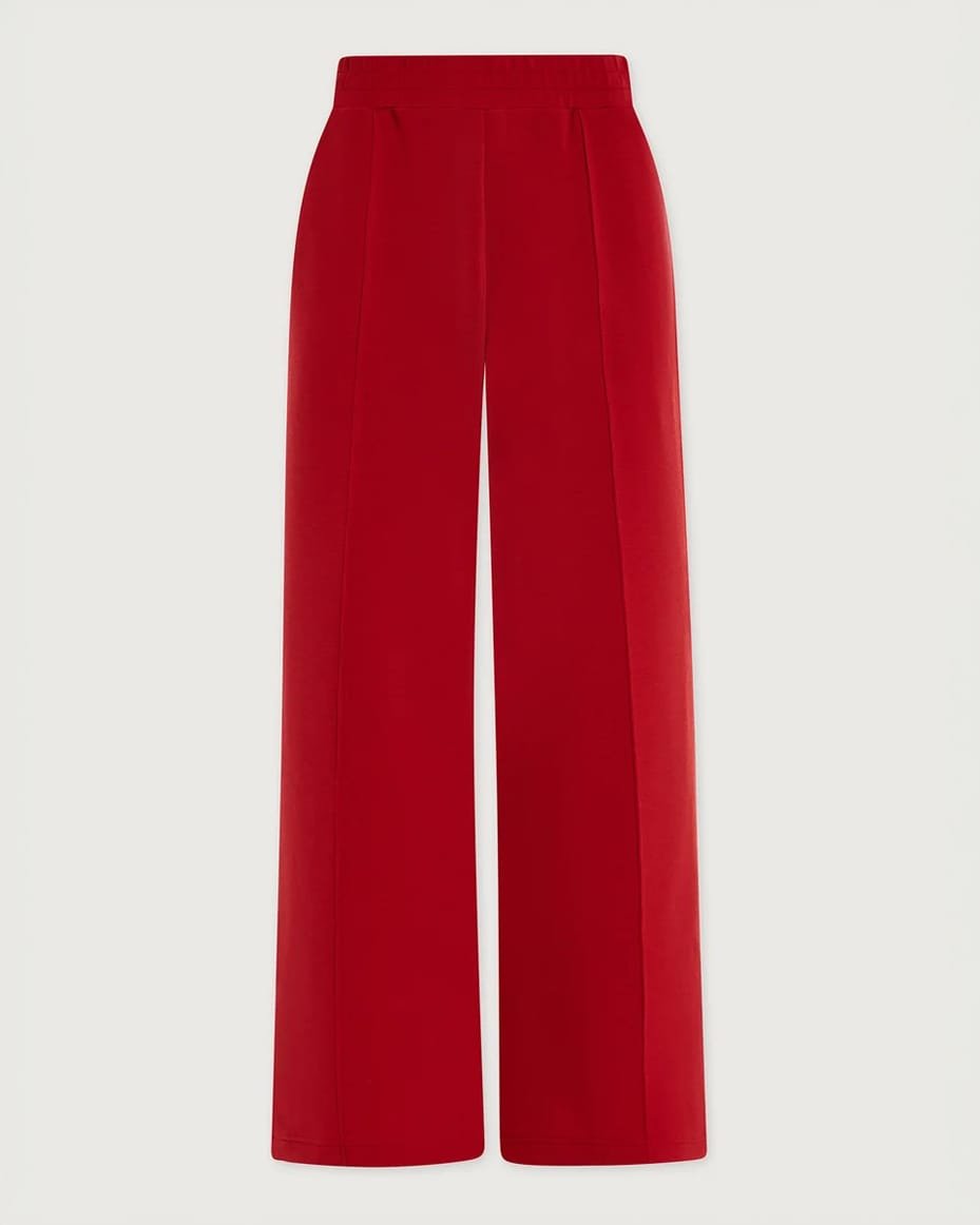 Varley The Wide Leg Pant 30 Red Marl - VARLEY - Luxe Leopard