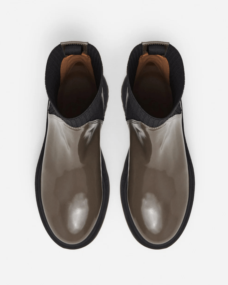 Flattered Aurora Leather Khaki - FLATTERED - Luxe Leopard