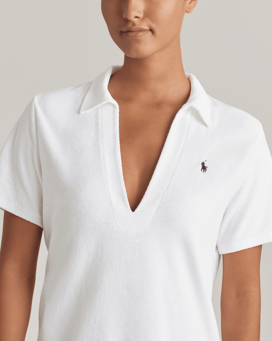 Polo Ralph Lauren Collar Dress Cover Up - POLO RALPH LAUREN - Luxe Leopard
