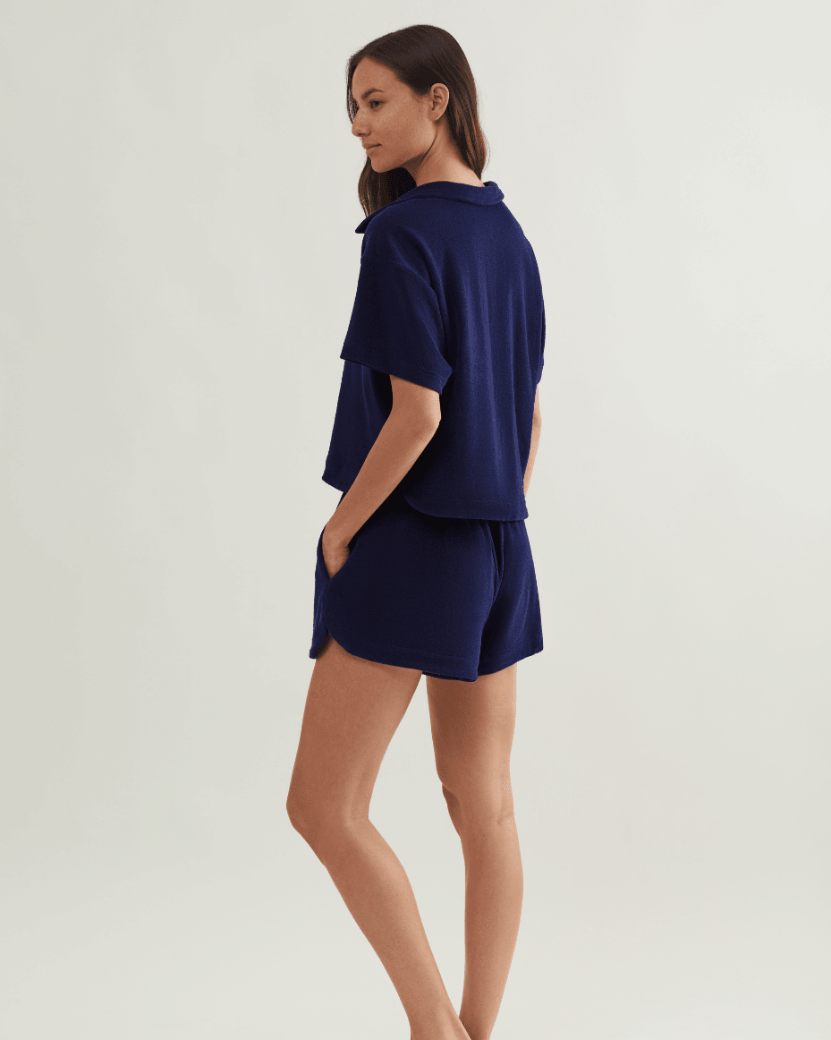 Polo Ralph Lauren Collar Shirt & Short Cover Up Set - POLO RALPH LAUREN - Luxe Leopard
