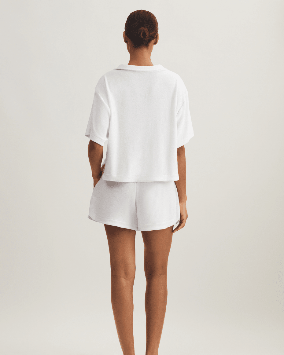 Polo Ralph Lauren Collar Shirt & Short Cover Up Set - POLO RALPH LAUREN - Luxe Leopard
