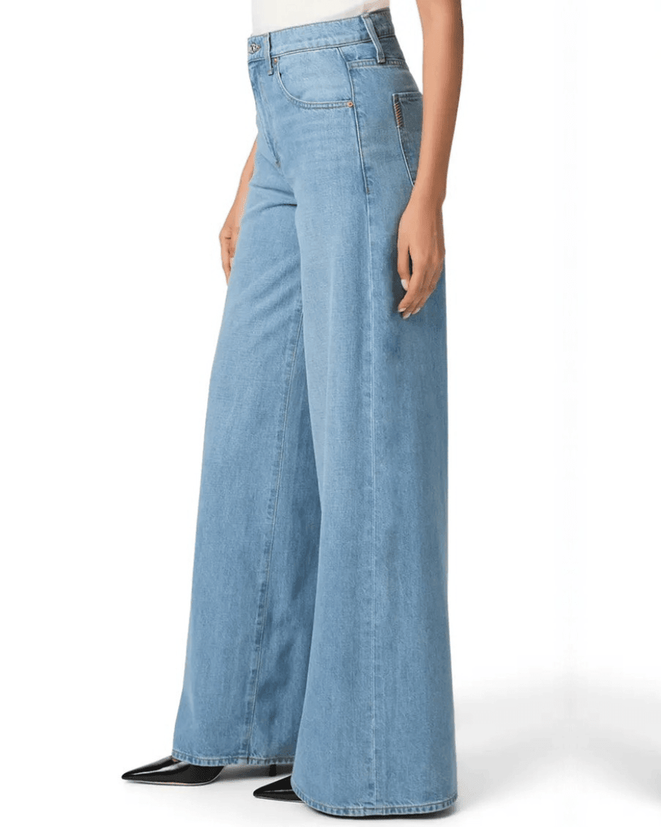 Paige Cameron Wide Leg Jean - PAIGE - Luxe Leopard