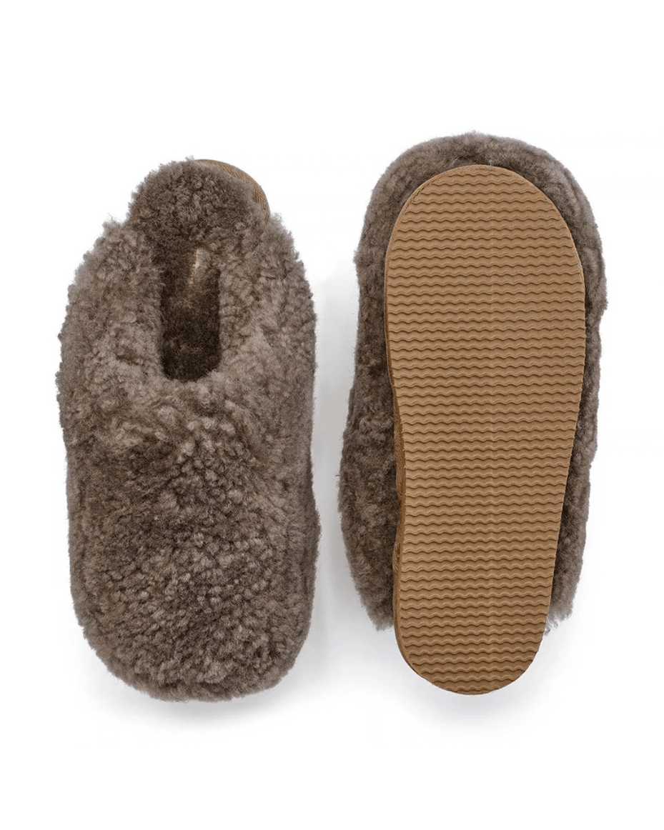 Shepherd of Sweden Jenny Slippers in Stone