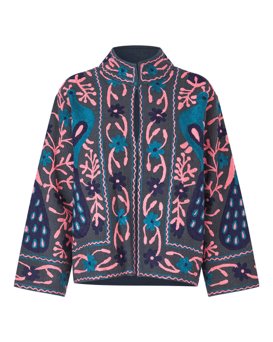 Lollys Laundry Sadie Jacket - LOLLYS LAUNDRY - Luxe Leopard