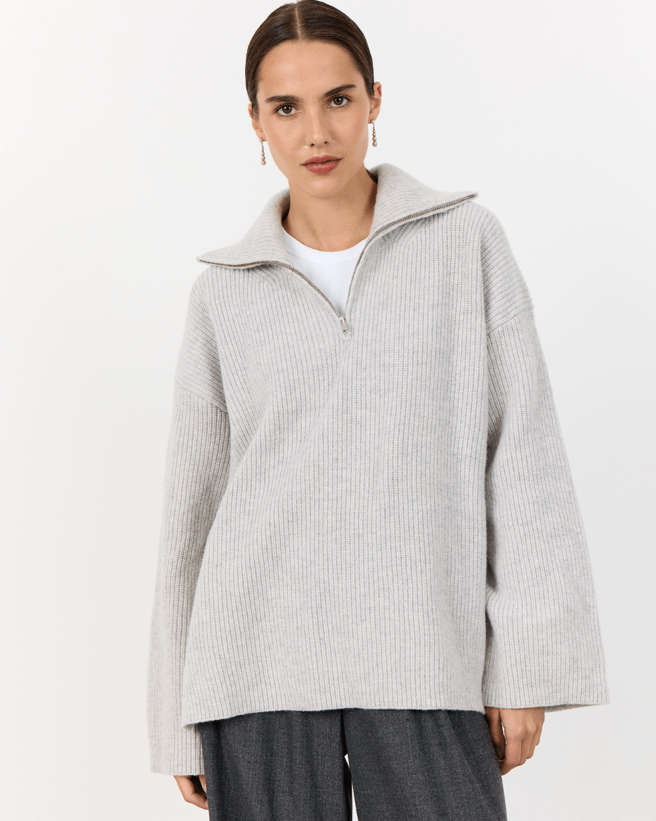 Levete Room Perle 10 Pullover - LEVETE ROOM - Luxe Leopard