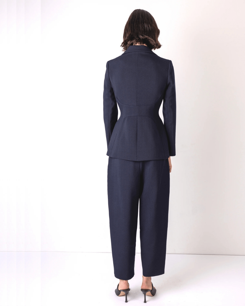 Vivere Greta Structured Trousers - VIVERE - Luxe Leopard