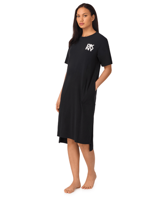 DKNY Midi Sleep Shirt - DKNY - Luxe Leopard