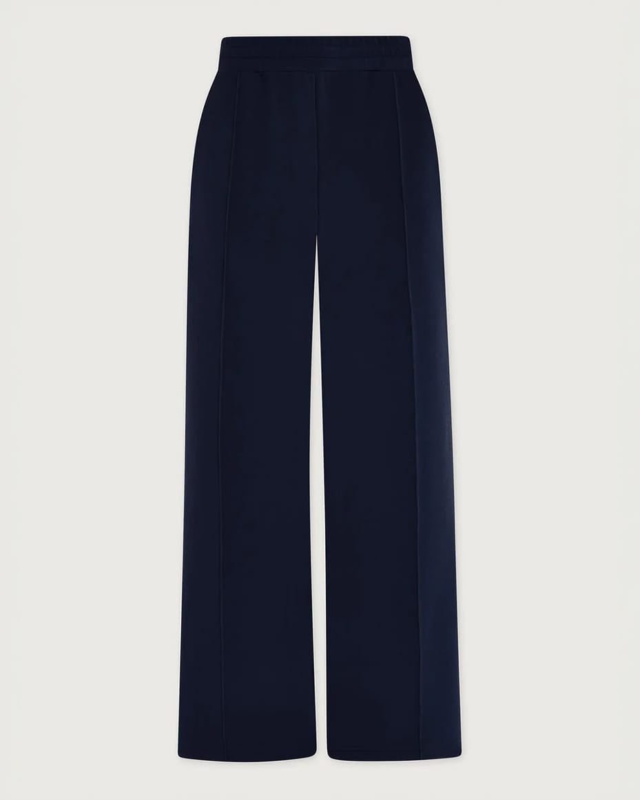 Varley The Wide Leg Pant 30 Navy - VARLEY - Luxe Leopard