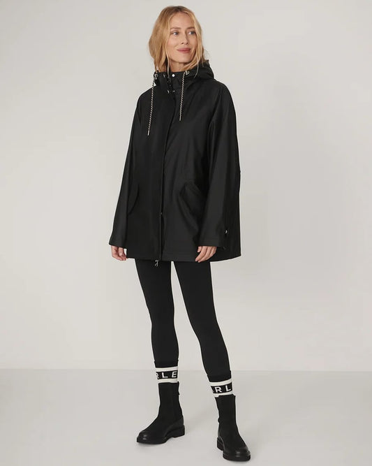 Varley Orlen Short Rain Jacket Black
