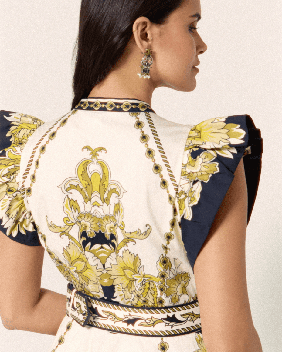 Scarlett Poppies Baronessa Dress - SCARLETT POPPIES - Luxe Leopard