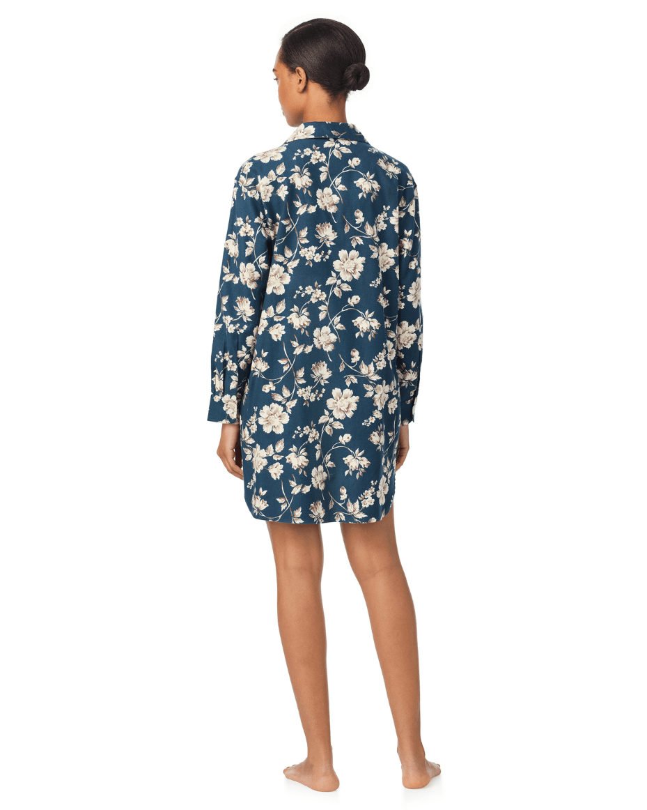 Ralph Lauren Long Sleep His Shirt Sleepshirt - RALPH LAUREN - Luxe Leopard