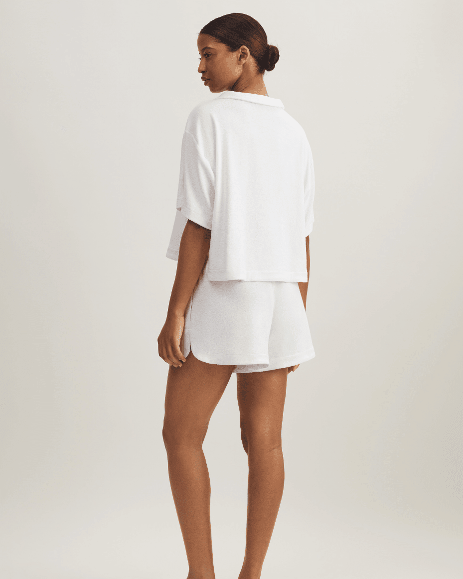 Polo Ralph Lauren Collar Shirt & Short Cover Up Set - POLO RALPH LAUREN - Luxe Leopard