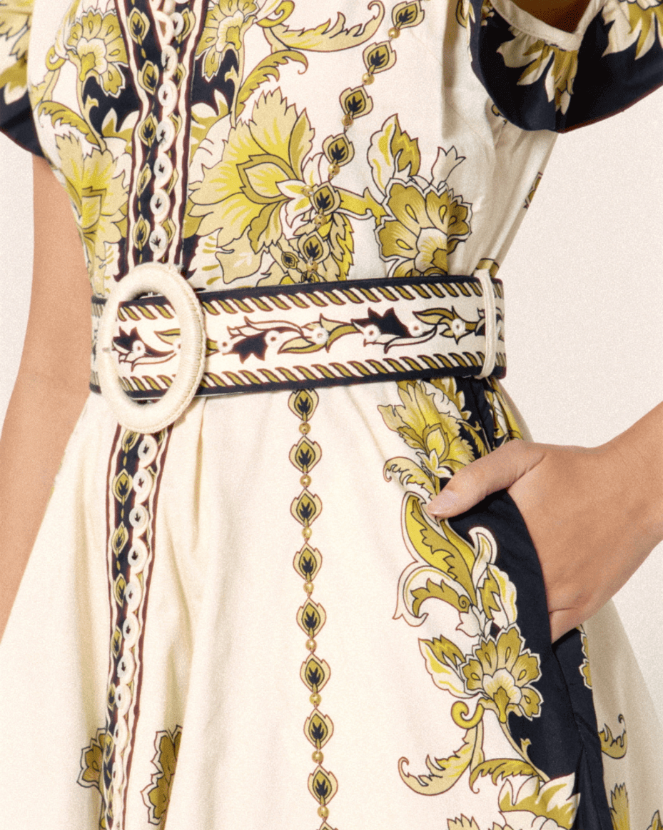 Scarlett Poppies Baronessa Dress - SCARLETT POPPIES - Luxe Leopard