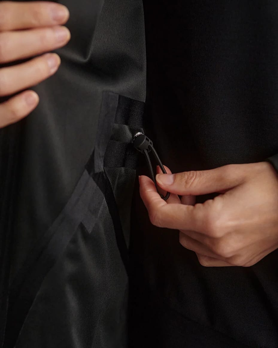 Varley Orlen Short Rain Jacket Black