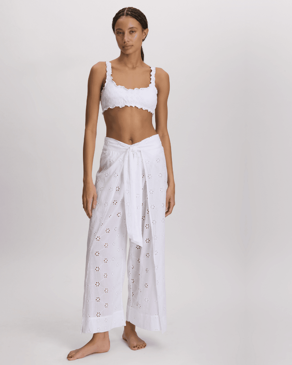 Polo Ralph Lauren Ruffle Kennedy Bralette Bikini Top - POLO RALPH LAUREN - Luxe Leopard