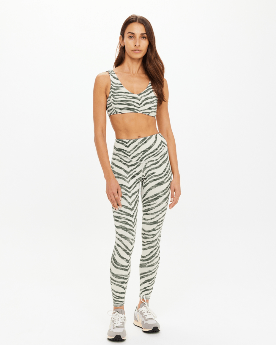 The UpSide Reversible Isaac 25in High Midi Pant - THE UPSIDE - Luxe Leopard