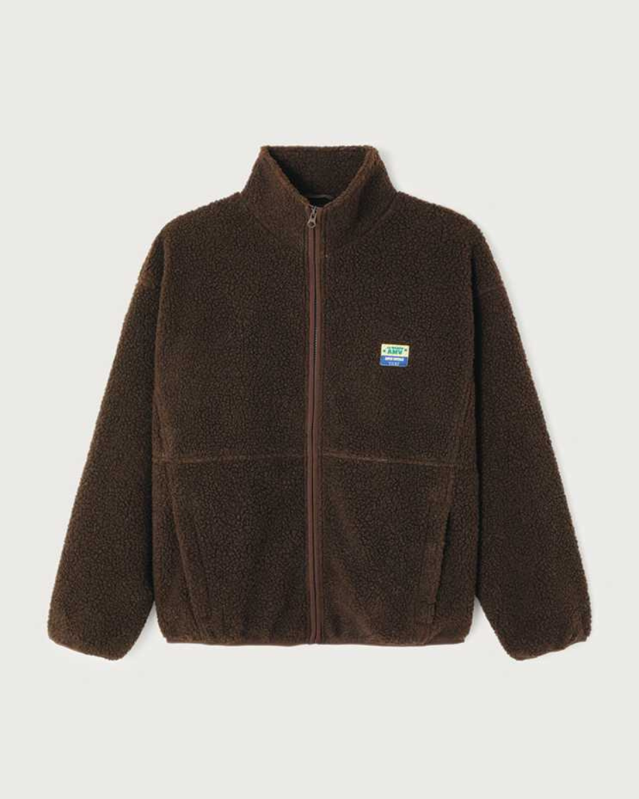 American Vintage Hoktown Fleece Chestnut Melange