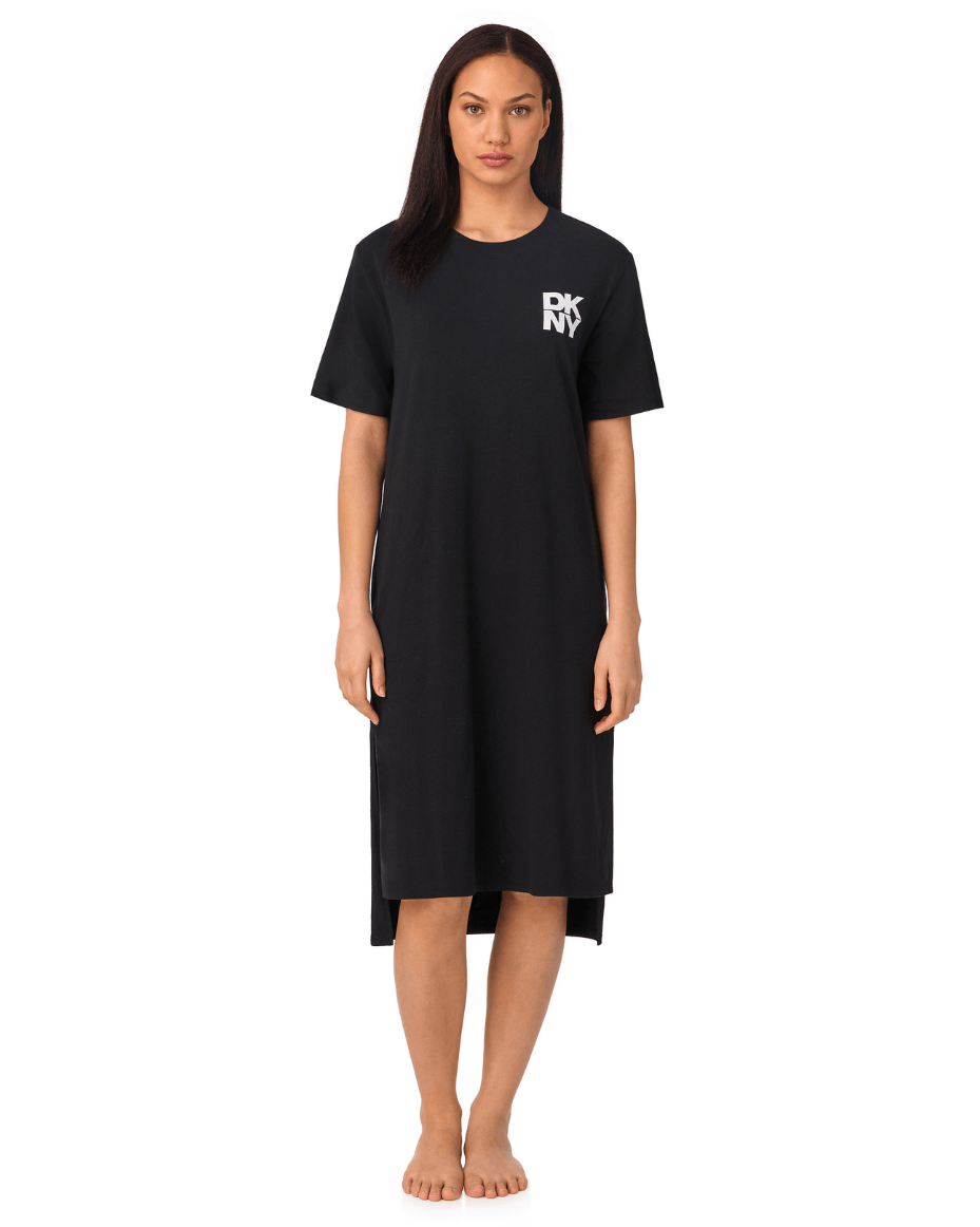 DKNY Midi Sleep Shirt - DKNY - Luxe Leopard