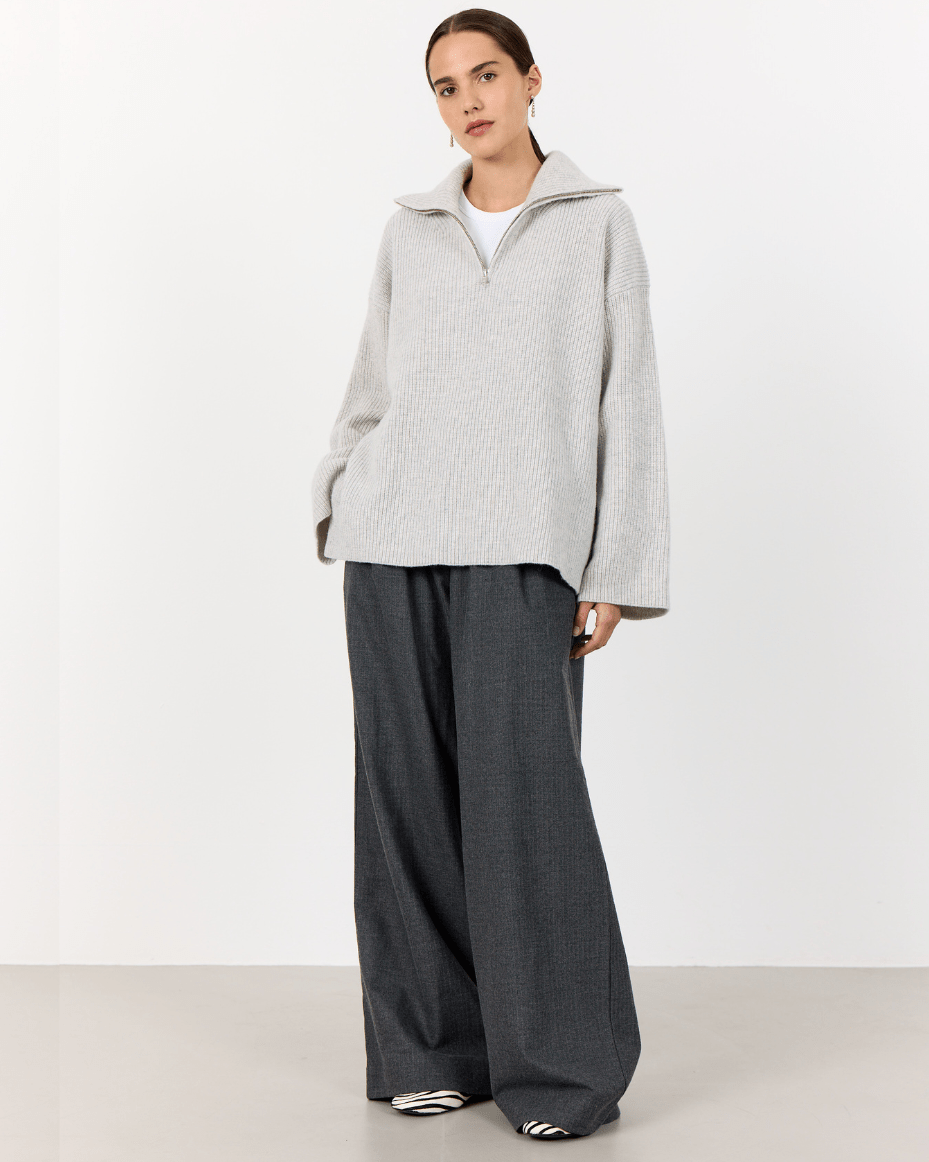 Levete Room Perle 10 Pullover - LEVETE ROOM - Luxe Leopard