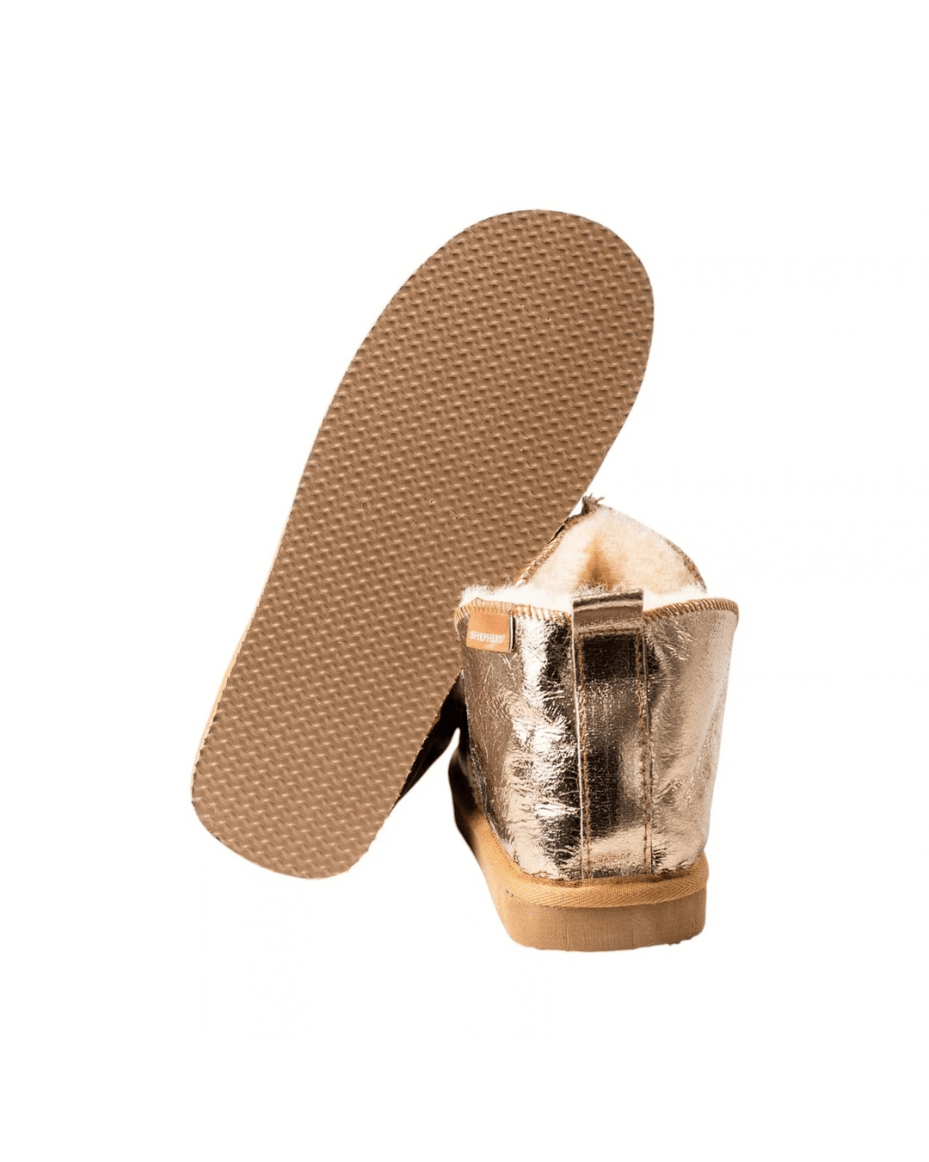 Shepherd of Sweden Annie Slippers in Gold