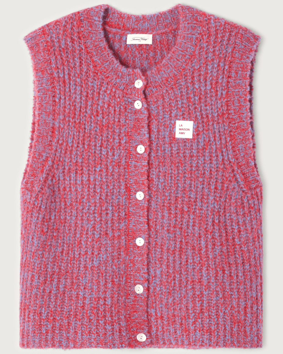 American Vintage East Waistcoat - AMERICAN VINTAGE - Luxe Leopard