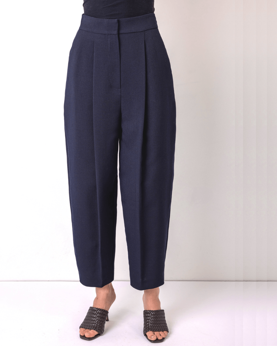 Vivere Greta Structured Trousers - VIVERE - Luxe Leopard