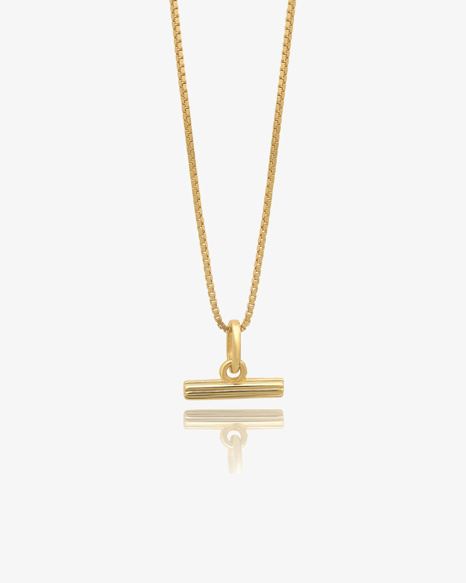 Rachel Jackson - Mini T - Bar Necklace - RACHEL JACKSON - Luxe Leopard