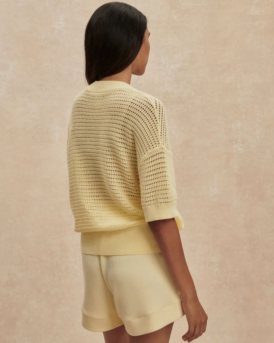 Varley Callie Knit Top Anise Flower - Varley - Luxe Leopard
