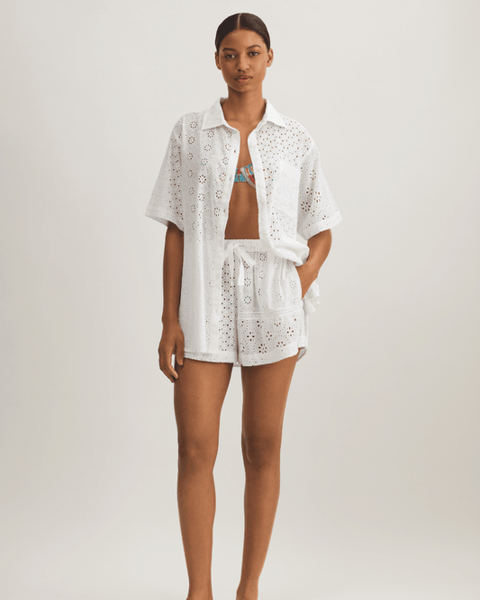Polo Ralph Lauren Short Sleeve & Short Set Cover Up - POLO RALPH LAUREN - Luxe Leopard