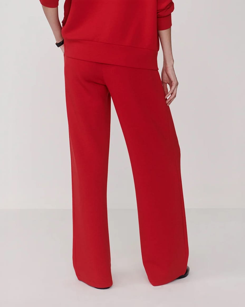 Varley The Wide Leg Pant 30 Red Marl
