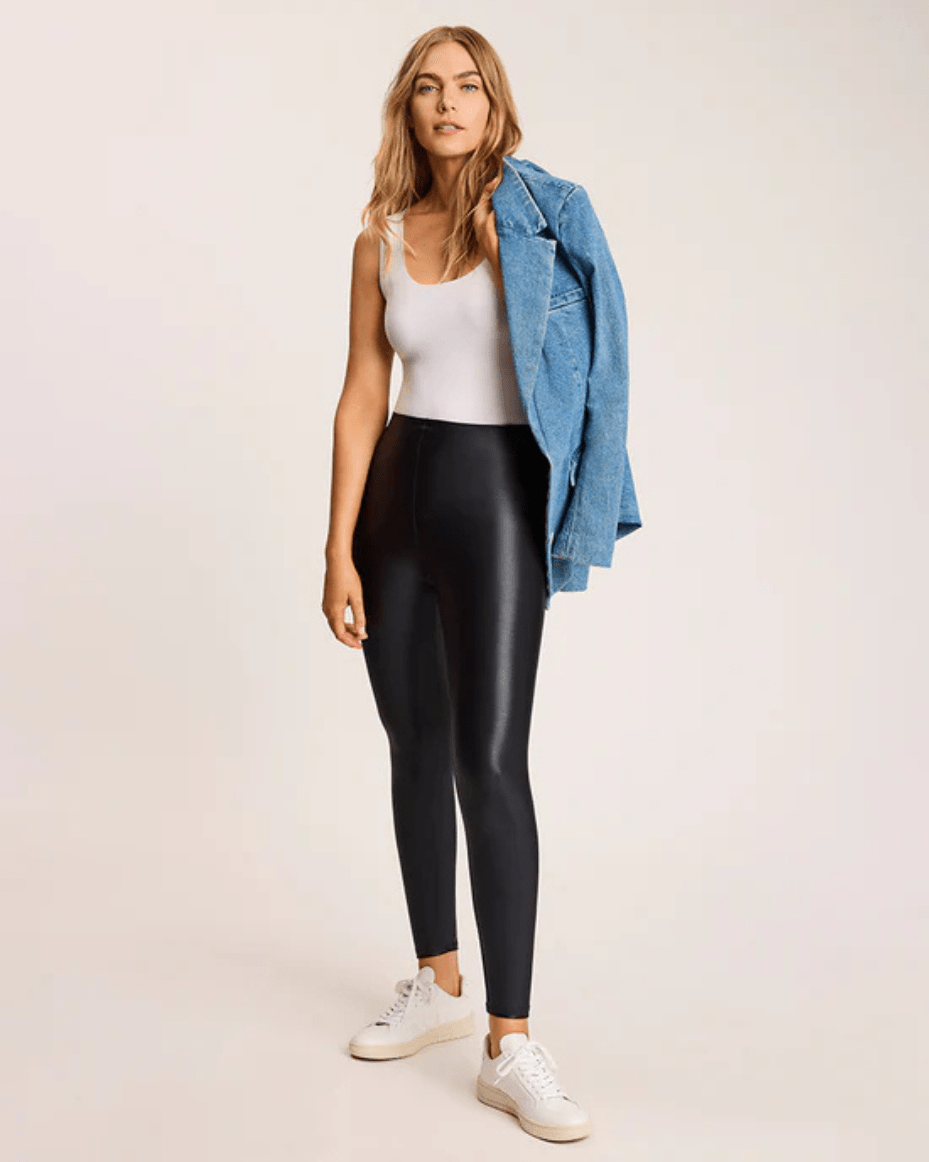 Commando Matte Metallic Legging - COMMANDO - Luxe Leopard