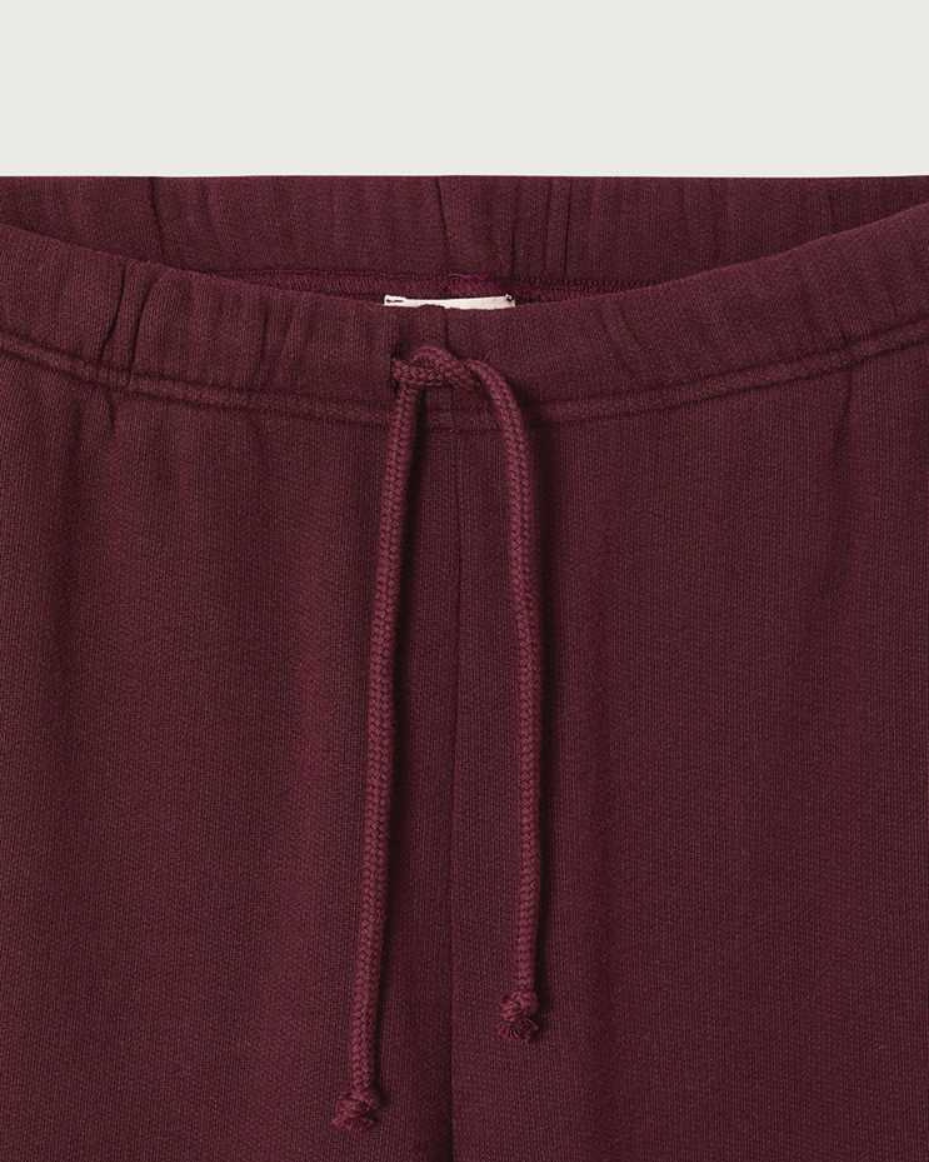 American Vintage Atubay Joggers Burgundy