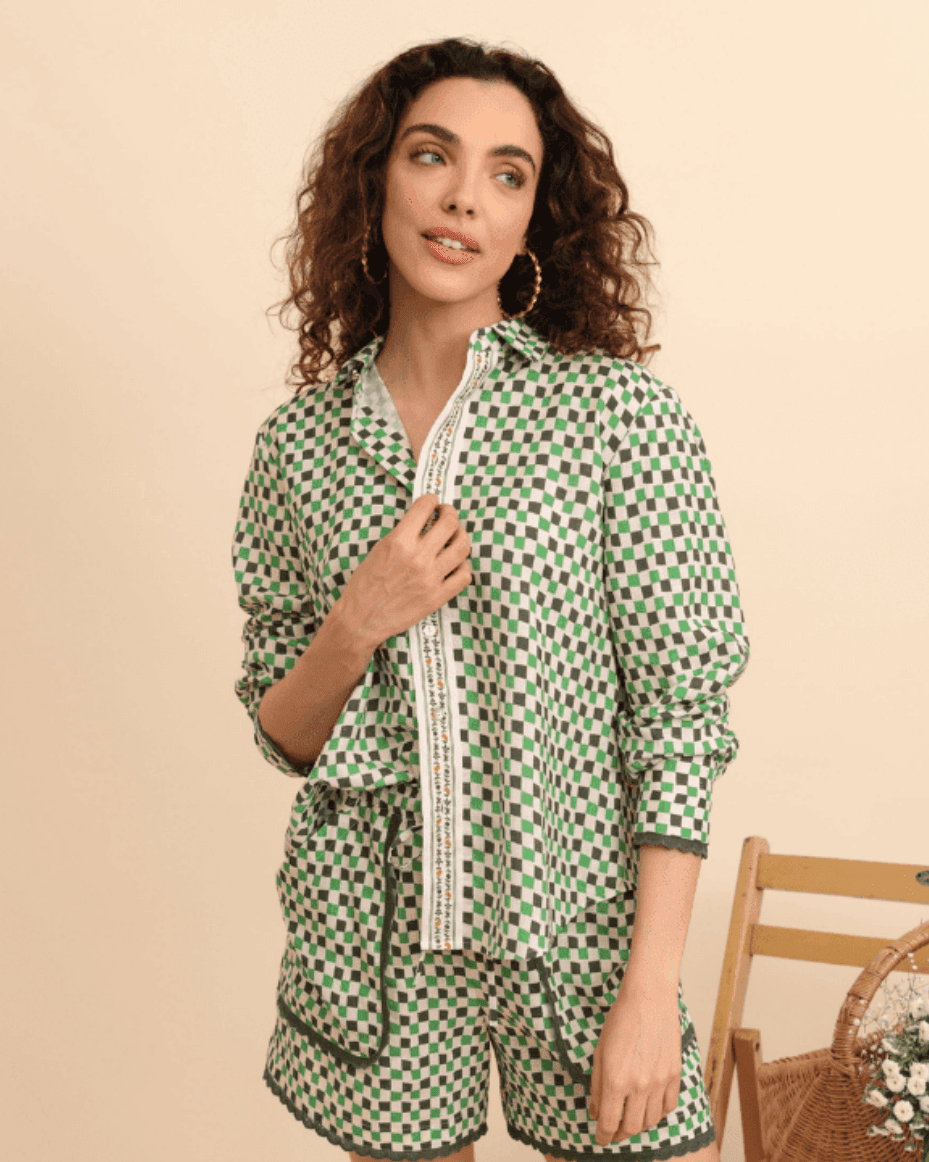 Emily Lovelock Tanisha Blouse - EMILY LOVELOCK - Luxe Leopard