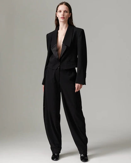 Day Birger Barrollo Worsted Trousers - DAY BIRGER - Luxe Leopard